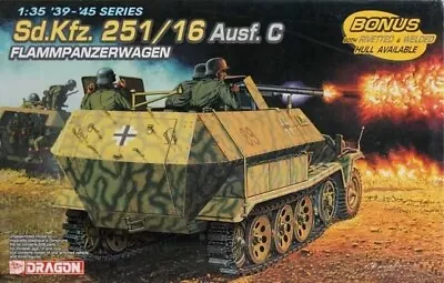 Dragon 6202 1:35th Scale Sd.Kfz. 251/16 Ausf. C Flammpanzerwagen • £19.99