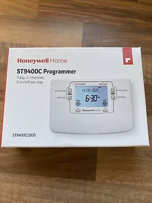 Honeywell ST9400C 7-Day Electronic Programmer With 2-Channel • £22.22