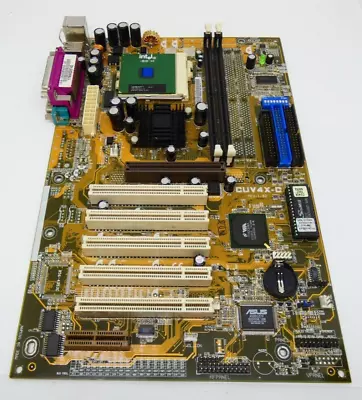 ASUS CUV4X-C Socket 370 With Intel Celeron 700MHz CPU • $62