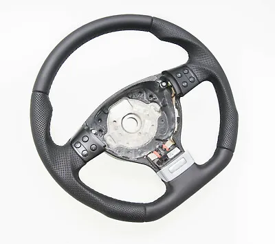SPORT Steering Wheel Cover With Leather For Volkswagen Golf 5 NEW LEATHER TUNING • $278.15