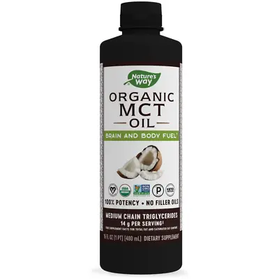 Organic MCT Oil Coconut Ketogenic Keto Diet Weight Loss Product MTC Non-Gmo • $19.87