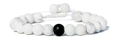 Natural Tiger's Eye Spirit Healing Gemstone Beads Beaded Bracelet Bangle For Men • $6.99