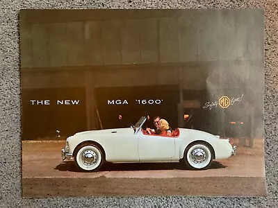 MG MGA 1600 Sales Brochure 1960 • $24.89