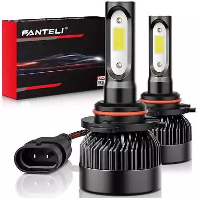 FANTELI 9005 HB3 LED Headlight Bulbs For High Beam 400% High Brightness White • $12.98