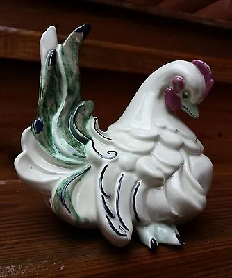 VTG Early Kay Finch California Pottery Stylized Ceramic Hen Figurine Marked • $29.99