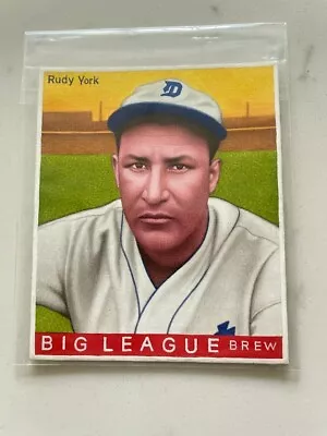 R319-Helmar BIG LEAGUE #271 Rudy York **ORIGINAL ART CARD** 1of1 Proof • $300