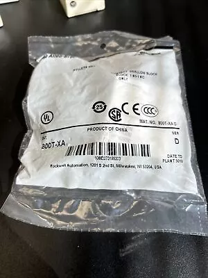 ALLEN BRADLEY 800T-XA 800TXA CONTACT 1NO 1NC New Sealed Bag Series D • $22.25