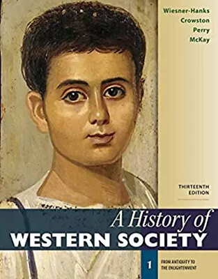 A History Of Western Society Volume 1 Paperback • $60.33
