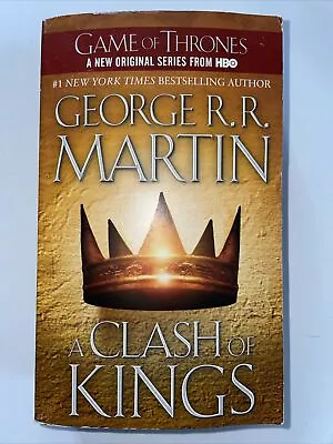 A Clash Of Kings By R. R. Martin (Book Two Of A Song Of Ice And Fire) Game Of .. • $4.99