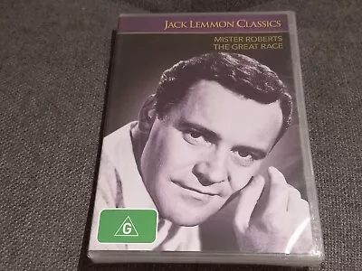 Jack Lemmon Classics Mister Roberts / The Great Race - Region 4 New & Sealed • £13.91