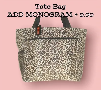 NWT Tote Bag Add Monogram / Personalization For 9.99 Or Buy As Is • $17.99