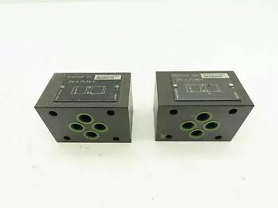 Mannesmann Rexroth Z1S 6 P1-33/V Hydraulic Check Valve Lot Of 2 • $49.99