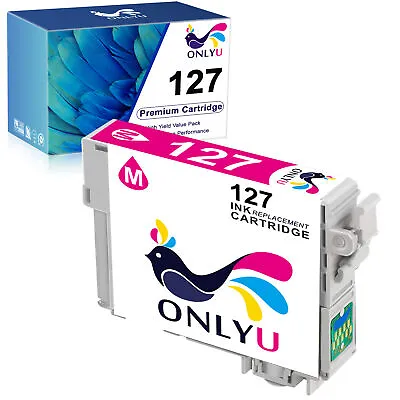 1-5PK Compatible For Epson 127 Ink Cartridge WorkForce 545 630 633 635 645 840 • $6.89