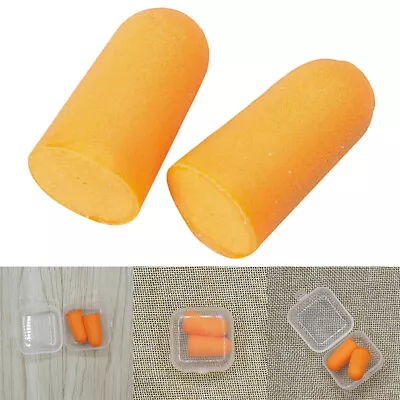 10 Pairs Disposable Foam Ear Plug Noise Reducer Individual Wrap RY • $5.89