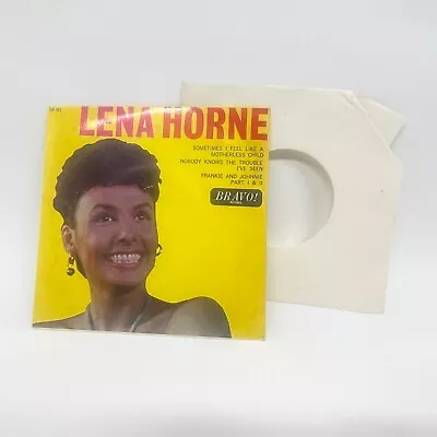 Lena Horne Vinyl Record Single LP 45RPM Extended Play • $10