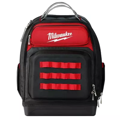 NEW Milwaukee Durable 15 In. Ultimate Jobsite Backpack Tool Bag Mechanic • $146.33