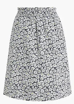 J.Crew Linen-cotton Blend City Skirt Size 6 • $9.99