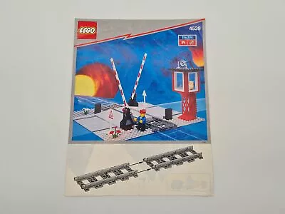 Lego® TRAIN Railway 4539 Instructions Red Level Crossing • $5.45