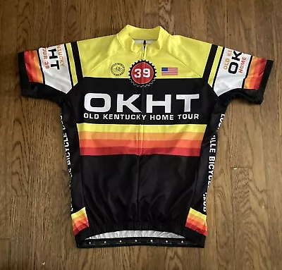 Cycling Jersey Old Kentucky Home Tour MENS MEDIUM FAST SHIPPING • $19.99