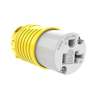 $15.17 • Buy RVGUARD Electrical Replacement Connector Extension Cord Ends Female Plug NEMA...