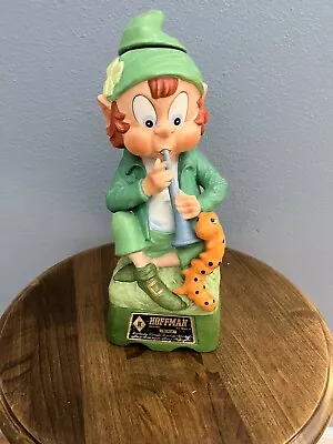 Vintage Mr. Charmer Leprechaun Music Box Decanter No Music By Hoffman Distilling • $19