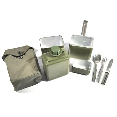 Fully Aluminum Canteen & Mess Kit Unused Original Serbian Military Supreme Combo • $57.97