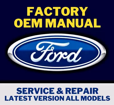 $12.99 • Buy Ford 2000-2003 ALL Models Service Repair Factory Workshop Software Manual On DVD