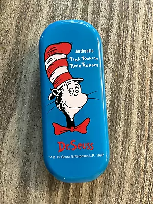 Vintage 1997 Cat In The Hat Dr. Seuss Watch! NEW In Tin! • $29.95