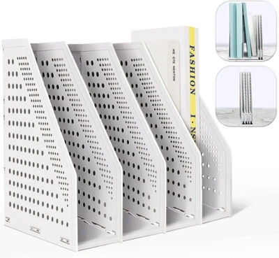 £17.09 • Buy ANSTEEP Magazine File Holder, Desktop Files Folder Rack Frames File... 