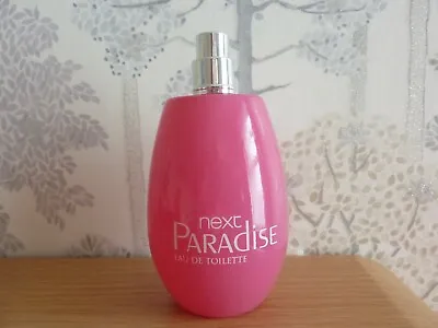 Ladies Next Paradise Eau De Toilette 100ml Spray Old Formula Used 60ml Left  • £24.99