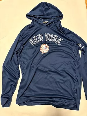 Men's Fanatics Branded Navy New York Yankees Walk Off Giveaway Free Hoodie Day L • $20