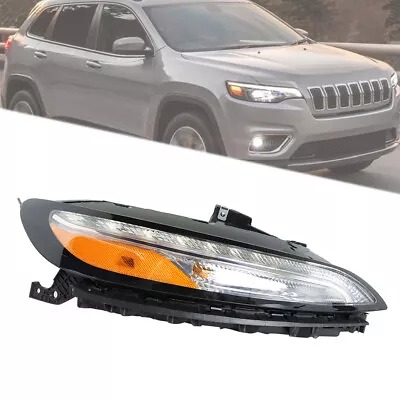 For 2014-2018 Jeep Cherokee LED DRL Headlight Headlamp Signal Lamp Right Side • $89.01