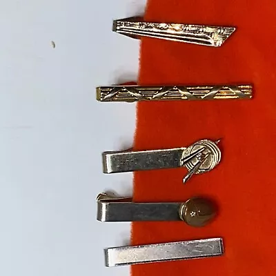 Mens Metal Tie Clip Bar Clasps • $8.99