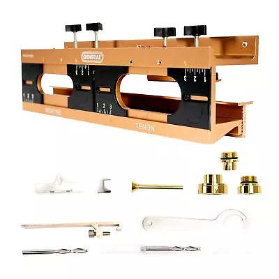 Mortise And Tenon Jig - Drill Template Set With Hollow Chisel Bit Attachment • $141.25