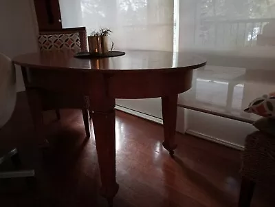 $350 • Buy Antique Furniture Silky Oak Dining Table