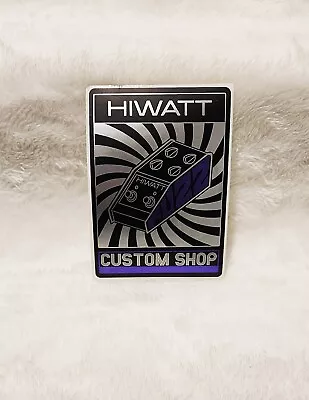 HIWATT Amplifiers Custom Shop Sticker • $4.99