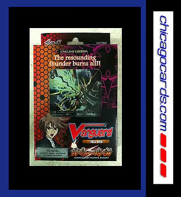 Resonance Of Thunder Dragon Trial Deck Cardfight Vanguard ENGLISH Edition NEW • $14.95