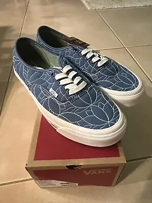 Vans X Tony Alva Skates Authentic 44 DX Indigo Navy Mens US 10 - Brand New • $149