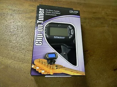 On-Stage CR-7700 Clip On Tuner -- Guitar Bass Violin  Chromatic -- Brand New • $13.95