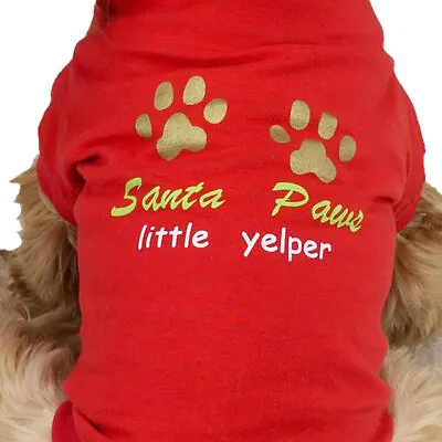 Holiday Hound T-Shirts For Dogs By Zack & Zoey In 2 Colors 3 Sizes CHRISTMAS • $21.99
