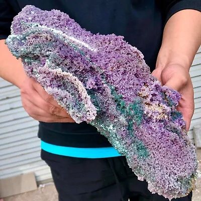 9.84LB  Natural Purple Grape Agate Chalcedony Crystal Mineral Sample • $400