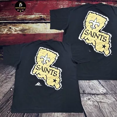 VTG Apex One New Orleans Saints Shirt Mens XL Single Stitch USA 90s NFL Football • $38