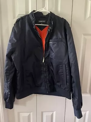 Members Only Bomber Style Jacket With Quilted Lining Size XXL • $30