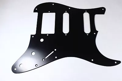 £50.87 • Buy Brushed Black Anodized  Aluminum HSS Strat Pickguard- Fits Fender Stratocaster