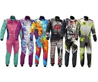 Go Kart Racing Suit Cik/fia Level2 Karting Suit Digital Printing Free Gifts • $129.60