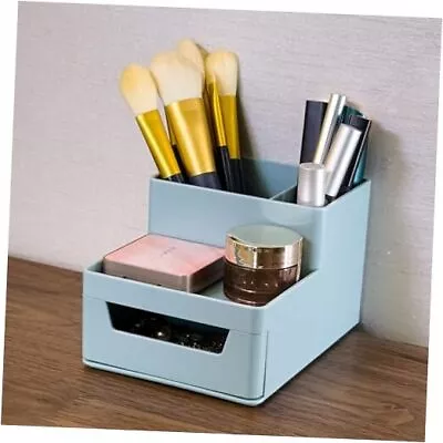 Small Make Up Organizer And StorageMini Cosmetic Display Cases Style 1--Blue • $11.52