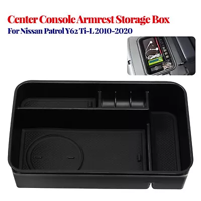 For Nissan Patrol Y62 Ti-LCar Center Console Organizer Armrest Storage Box Tray • $16.99