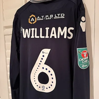 Millwall Home Shirt | WILLIAMS - 6 | EFL Championship Season 2018/19 | Size M • £60