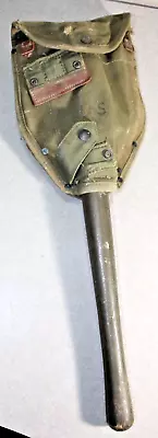 Vintage 1945 US Ames Military Army Folding Shovel Entrenching Tool WWII Original • $110