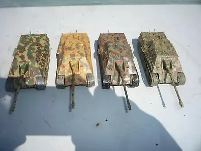 £8 • Buy Military Model Tanks WW2 Spg Tank Destroyer Jagpanther 1 76 German Armour Built